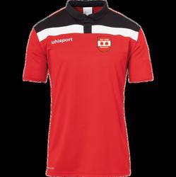 Produktbild von TSV Blaustein Offense 23 Polo Shirt, rot/schwarz/weiß, Größe 164 ja