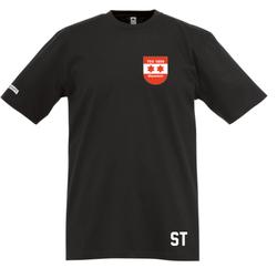Produktbild von TSV Blaustein Essential Teamsport T-Shirt, schwarz, Größe XL ja
