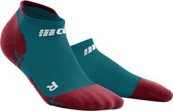 Produktbild von  767/CEP ultralight no show socks**, 4, petrol/dark red