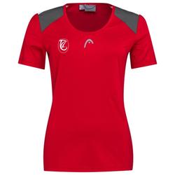 Produktbild von TC Langenau Women Club 22 Tech T-Shirt, rot, Größe L Ja