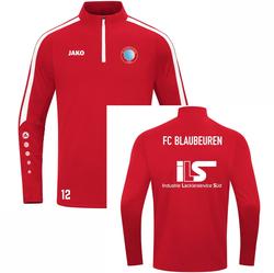 Produktbild von FC Blaubeuren Zip-Top Power, rot/weiß, Größe XXL