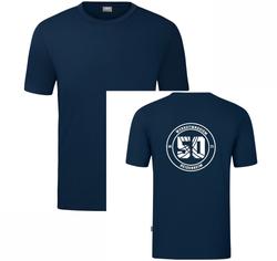 Produktbild von Werkgymn. Heidenheim T-Shirt Organic Stretch Erwachsene, marine, Größe XXXXL