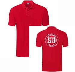 Produktbild von Werkgymn. Heidenheim Polo Organic Erwachsene, rot, Größe XXXXL