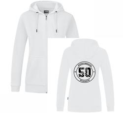 Produktbild von Werkgymn. Heidenheim Kapuzenjacke Organic Damen, weiß, Größe 42
