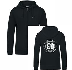 Produktbild von Werkgymn. Heidenheim Kapuzenjacke Organic Erwachsene, schwarz, Größe XXXXXL