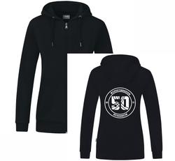 Produktbild von Werkgymn. Heidenheim Kapuzenjacke Organic Damen, schwarz, Größe 34