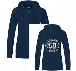 Produktbild von Werkgymn. Heidenheim Kapuzenjacke Organic Damen, marine, Größe 42