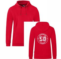 Produktbild von Werkgymn. Heidenheim Kapuzensweat Organic Erwachsene, rot, Größe L