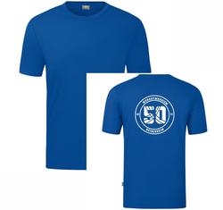 Produktbild von Werkgymn. Heidenheim T-Shirt Organic Stretch Erwachsene, royal, Größe XXXXL