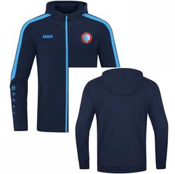 Produktbild von FC Blaubeuren Kapuzenjacke Power, marine/skyblue Größe L