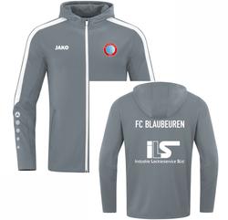 Produktbild von FC Blaubeuren Kapuzenjacke Power, steingrau Größe XL