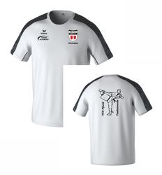 Produktbild von TSV Pfuhl Taekwondo T-Shirt Evo Star weiß Erwachsene, Größe L ja