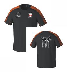 Produktbild von TSV Pfuhl Taekwondo T-Shirt Evo Star schwarz Kinder, Größe 140 ja