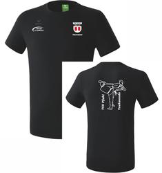 Produktbild von TSV Pfuhl Taekwondo Teamsport T-Shirt BW Kinder, schwarz, Größe 140 nein