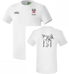 Produktbild von TSV Pfuhl Taekwondo Teamsport T-Shirt BW Erwachsene, weiß, Größe XXXXXL nein