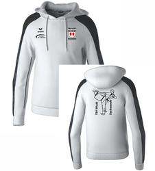 Produktbild von TSV Pfuhl Taekwondo Kapuzensweat Evo Star weiß Erwachsene, Größe XXL nein