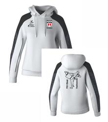 Produktbild von TSV Pfuhl Taekwondo Kapuzensweat Evo Star weiß Damen, Größe 38 ja