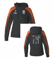 Produktbild von TSV Pfuhl Taekwondo Kapuzensweat Evo Star schwarz Damen, Größe 38 nein