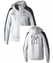 Produktbild von TSV Pfuhl Taekwondo Trainingsjacke mit Kapuze Evo Star weiß Erwachsene, Größe XXL ja