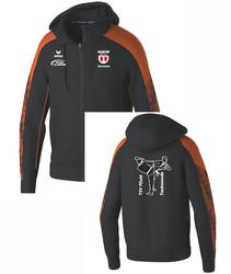 Produktbild von TSV Pfuhl Taekwondo Trainingsjacke mit Kapuze Evo Star schwarz Erwachsene, Größe L ja