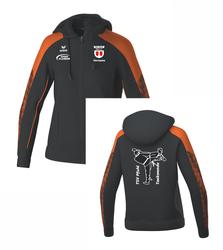Produktbild von TSV Pfuhl Taekwondo Trainingsjacke mit Kapuze Evo Star schwarz Damen, Größe 34 ja