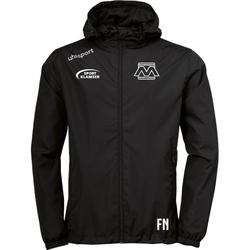 Produktbild von SV Mähringen ESSENTIAL REGENJACKE, schwarz, Größe L ja