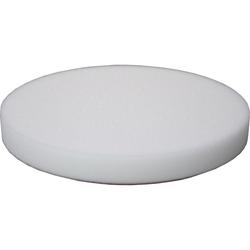 Produktbild von ROTWEISS - Polierschwamm weiß, rund Ø 160 mm | 304974