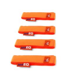 Produktbild von SeaEQ Klettband 4 Stück 50 cm orange | 305409