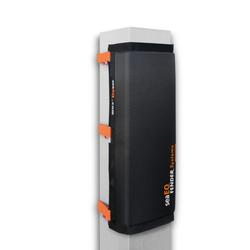 Produktbild von seaEQ Dalbenfender 40 x 80 cm schwarz ohne Spanngurte | 308568