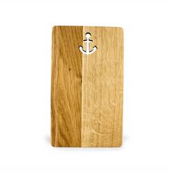 Produktbild von Seesucht Vesperbrett "Anker" aus Eiche | 300479