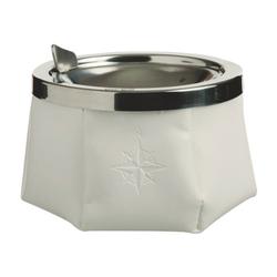 Produktbild von Marine Business Aschenbecher Leder, weiß | 300334