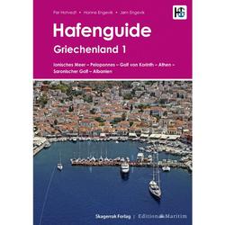 Produktbild von Hafenguide Griechenland 1 - Ionisches Meer - Peloponnes - Golf von Korinth - Athen - Saronischer Golf - Albanien - Per Hotvedt | 800185