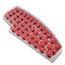 Produktbild von Calypso Schwingferder-System De Luxe, rot | 305224