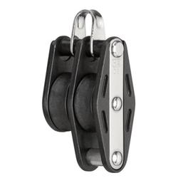 Produktbild von HS Doppel-Gleitlagerblock mit Bügel und Hundsfott, 8 mm | 302158