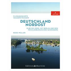 Produktbild von Planungskarte Wasserstraßen Deutschland Nordost - Bodo Müller | 800579