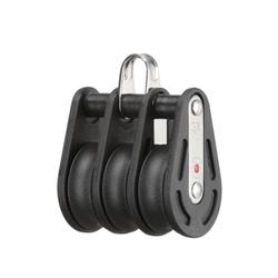 Produktbild von HS Dreifachblock mit Bügel, kugelgelagert, 8 mm | 302149