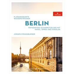 Produktbild von Planungskarte Wasserstraßen Berlin - Jürgen Straßburger | 800204