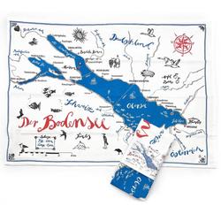 Produktbild von Geschirrtuch "Bodenseekarte" | 308362