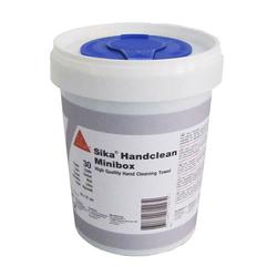 Produktbild von Sika Handclean Minibox Reinigungstücher für Fette, Schmiere, Öl und Teer | 301046