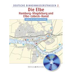 Produktbild von Deutsche Binnenwasserstraßen 2, Die Elbe / Hamburg - Magdeburg und Elbe-Lübeck-Kanal | 800397