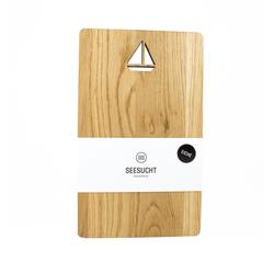 Produktbild von Seesucht Vesperbrett "Boot" aus Eichenholz | 300488