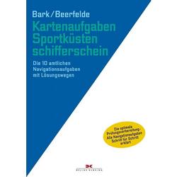 Produktbild von Kartenaufgaben Sportküstenschifferschein, Axel Bark und Rainer Beerfelde. | 800494