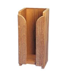 Produktbild von Tassen- / Becherregal, 1-fach, Teak, 11,5 x 25,5 x 11 cm | 303852