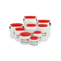 Produktbild von Basic Nature Weithalstonne weiß, rund, 3,6 l | 307791