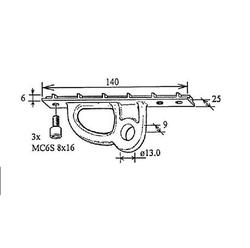 Produktbild von Seldén Baumbeschlag | 306168