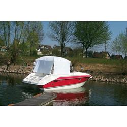 Produktbild von Bootssonnenschirm Sunny Boy "Garda", blau 190 x 230 cm mit 2 Seitenteilen | 305943