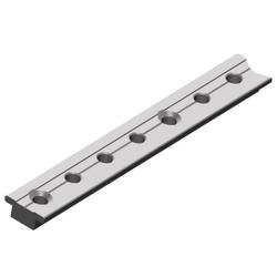 Produktbild von HS Travellerschiene, Aluminium, 20 x 3 mm, Länge 1,0 m | 301797