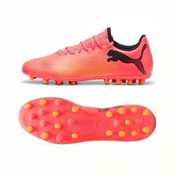 Produktbild von Puma FUTURE PLAY MG Rasen + Kunstrasenschuh - sunset glow/black/sun stream | EU 44 / UK 9 1/2 | 107725-03-9.5