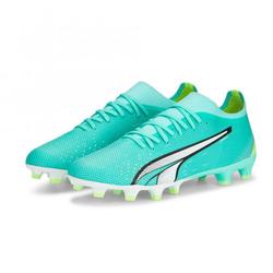 Produktbild von Puma ULTRA MATCH FG/AG Fussballschuh - Electric Peppermint White-Fast Yellow | EU 44 / UK 9 1/2 | 107217-03-9.5
