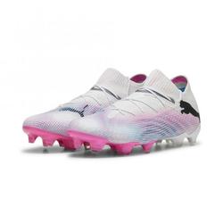 Produktbild von Puma FUTURE 7 ULTIMATE FG/AG Fussballschuh - white poison pink | EU 40 / UK 6 1/2 | 107599-01-6.5